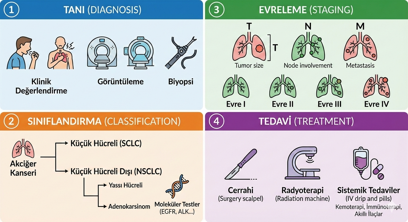 Akciğer Kanseri | Belirtiler, Tanı ve Modern Tedavi Yöntemleri – Prof. Dr. Muhammet Ali Kaplan